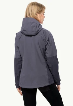 Jack Wolfskin Randonnée|Vestes Intermédiaires-Eagle Peak 2l Jkt W