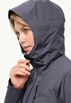 Jack Wolfskin Randonnée|Vestes Intermédiaires-Eagle Peak 2l Jkt W
