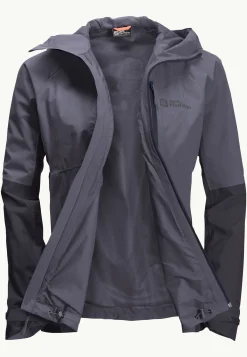 Jack Wolfskin Randonnée|Vestes Intermédiaires-Eagle Peak 2l Jkt W
