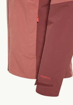 Jack Wolfskin Vestes Intermédiaires|Vestes De Pluie-Eagle Peak 2l Jkt W