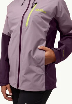 Jack Wolfskin Vestes Intermédiaires|Vestes De Pluie-Eagle Peak 2l Jkt W