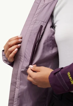 Jack Wolfskin Vestes Intermédiaires|Vestes De Pluie-Eagle Peak 2l Jkt W