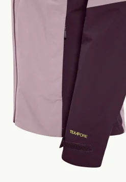Jack Wolfskin Vestes Intermédiaires|Vestes De Pluie-Eagle Peak 2l Jkt W