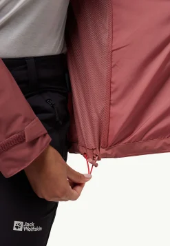 Jack Wolfskin Vestes Intermédiaires|Vestes De Pluie-Eagle Peak 2l Jkt W