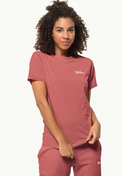 Jack Wolfskin Lifestyle|T-Shirts & Hauts Manches Longues-Essential T W
