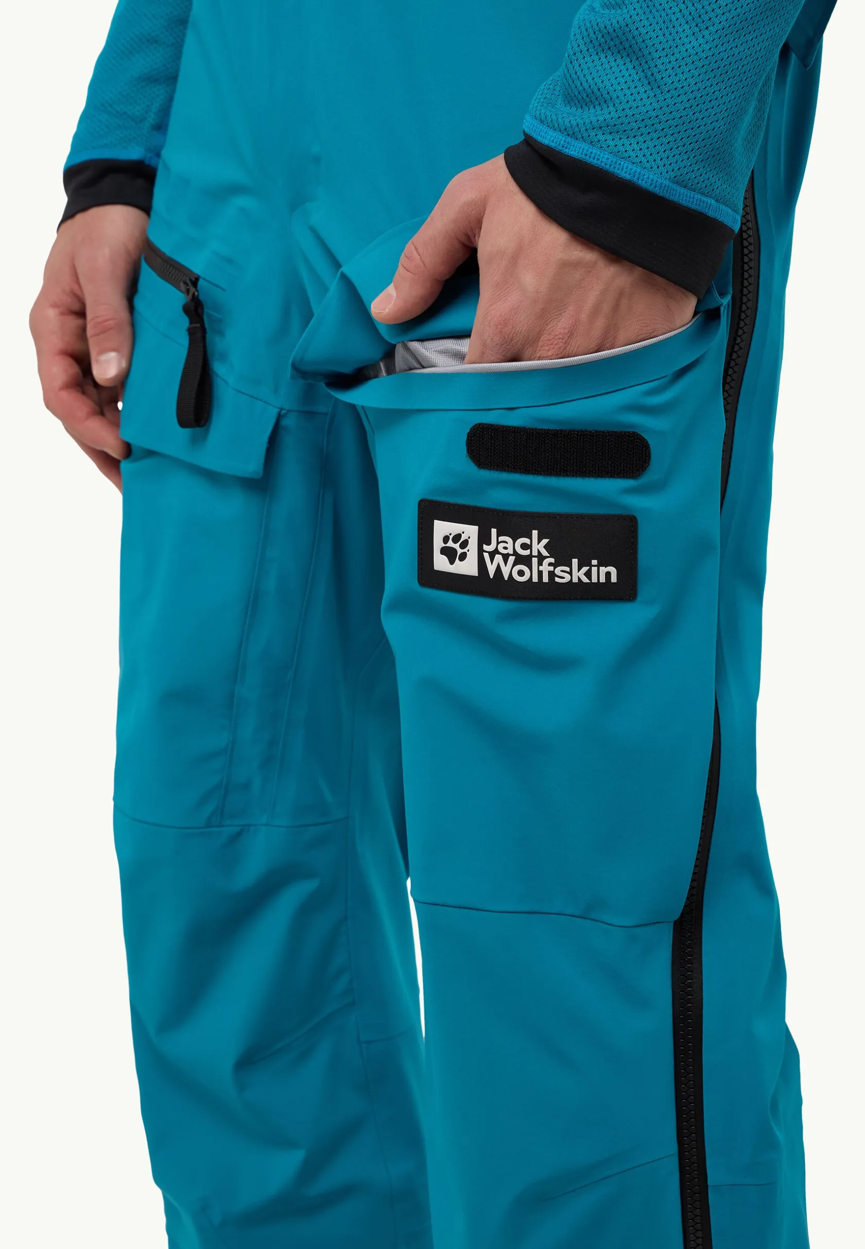 Jack Wolfskin Pantalons De Randonnée|Pantalon De Pluie-Expdn 3l Pants everest blue