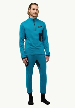 Jack Wolfskin Hauts Techniques|Sous-Vêtements Techniques-Expdn Octa Hz M everest blue