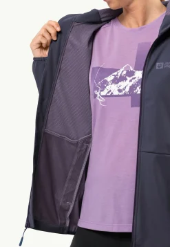 Jack Wolfskin Randonnée|Vestes Coupe-Vent-Feldberg Hoody W