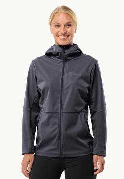 Jack Wolfskin Randonnée|Vestes Coupe-Vent-Feldberg Hoody W
