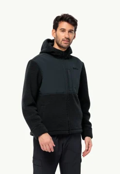 Jack Wolfskin Lifestyle|Vestes Intermédiaires-Felslicht Hooded Jkt M