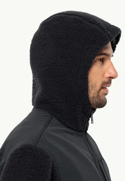 Jack Wolfskin Lifestyle|Vestes Intermédiaires-Felslicht Hooded Jkt M