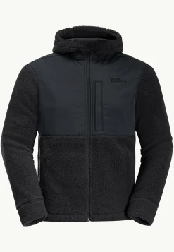 Jack Wolfskin Lifestyle|Vestes Intermédiaires-Felslicht Hooded Jkt M
