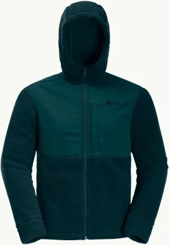 Jack Wolfskin Lifestyle|Vestes Intermédiaires-Felslicht Hooded Jkt M