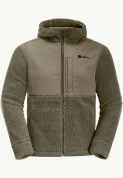 Jack Wolfskin Lifestyle|Vestes Intermédiaires-Felslicht Hooded Jkt M