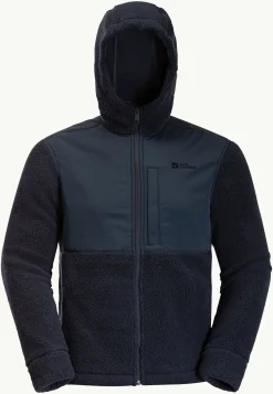 Jack Wolfskin Lifestyle|Vestes Intermédiaires-Felslicht Hooded Jkt M
