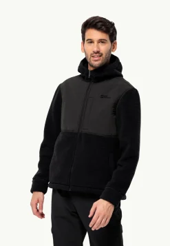 Jack Wolfskin Lifestyle|Vestes Intermédiaires-Felslicht Hooded Jkt M