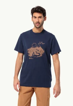 Jack Wolfskin Lifestyle|T-Shirts & Hauts Manches Longues-Find Your Spot T M