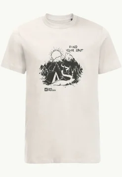 Jack Wolfskin Lifestyle|T-Shirts & Hauts Manches Longues-Find Your Spot T M