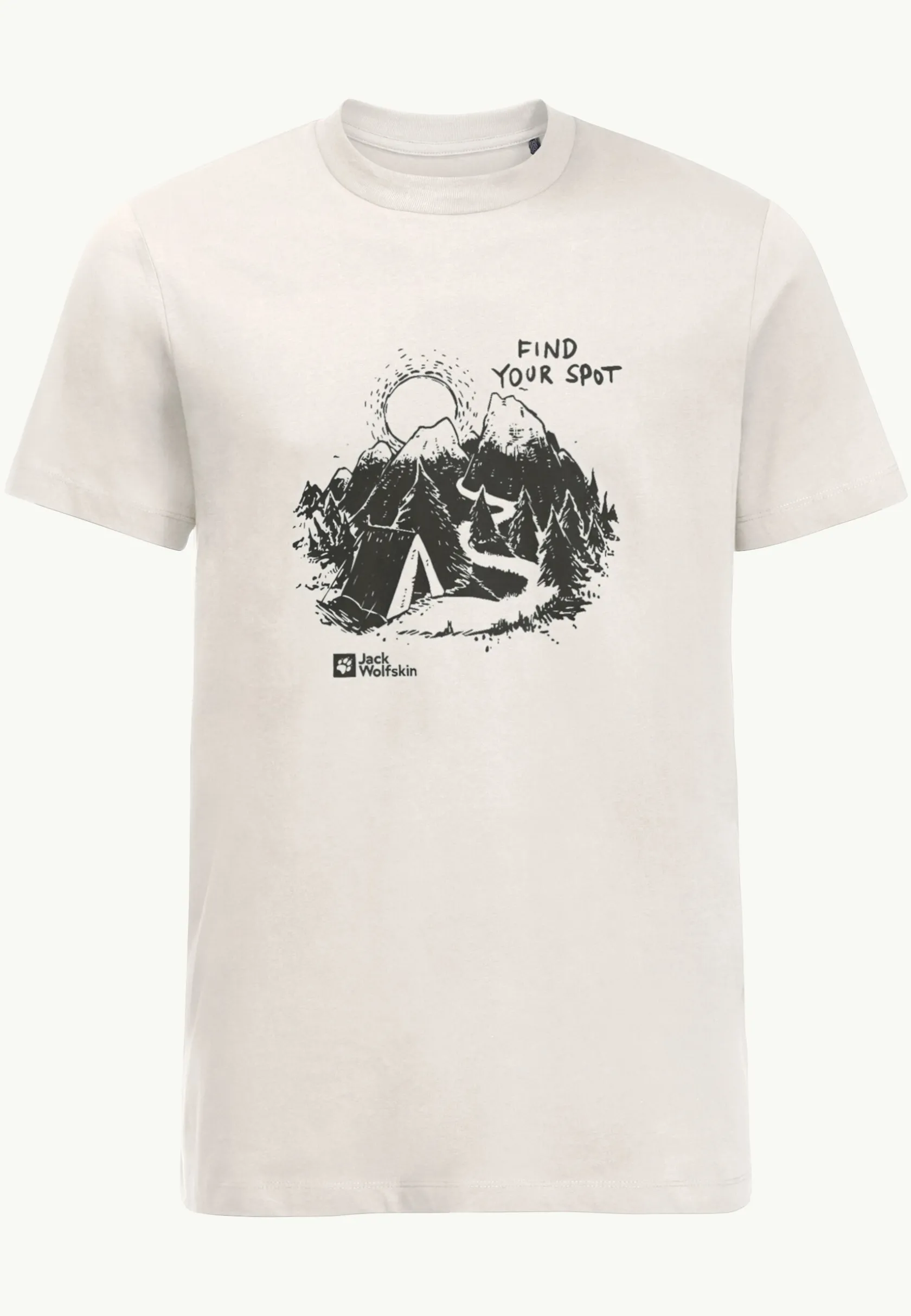 Jack Wolfskin Lifestyle|T-Shirts & Hauts Manches Longues-Find Your Spot T M