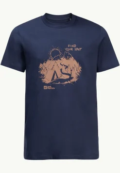 Jack Wolfskin Lifestyle|T-Shirts & Hauts Manches Longues-Find Your Spot T M
