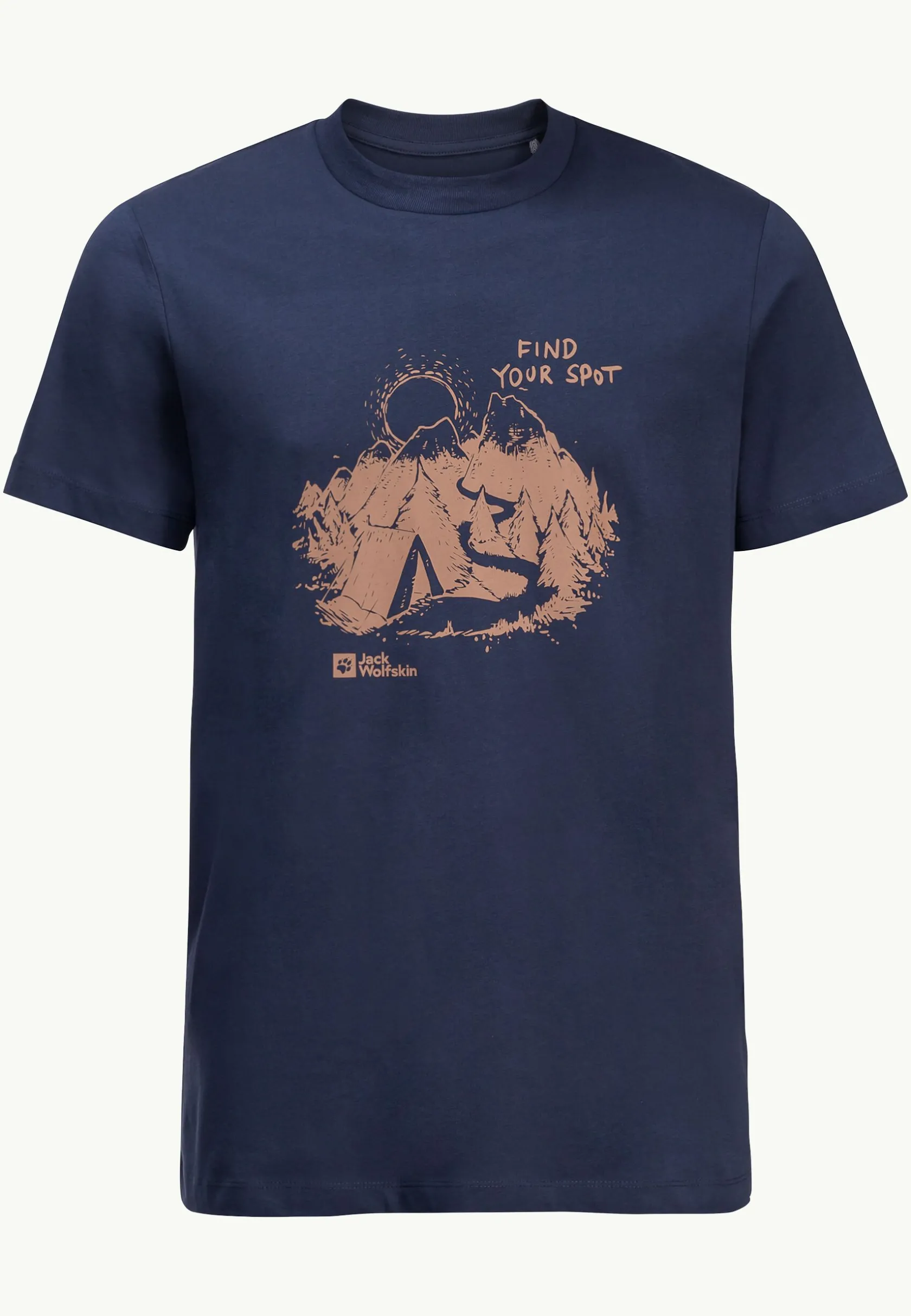 Jack Wolfskin Lifestyle|T-Shirts & Hauts Manches Longues-Find Your Spot T M