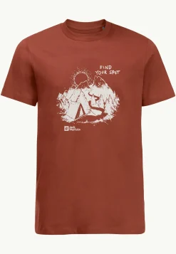 Jack Wolfskin Lifestyle|T-Shirts & Hauts Manches Longues-Find Your Spot T M