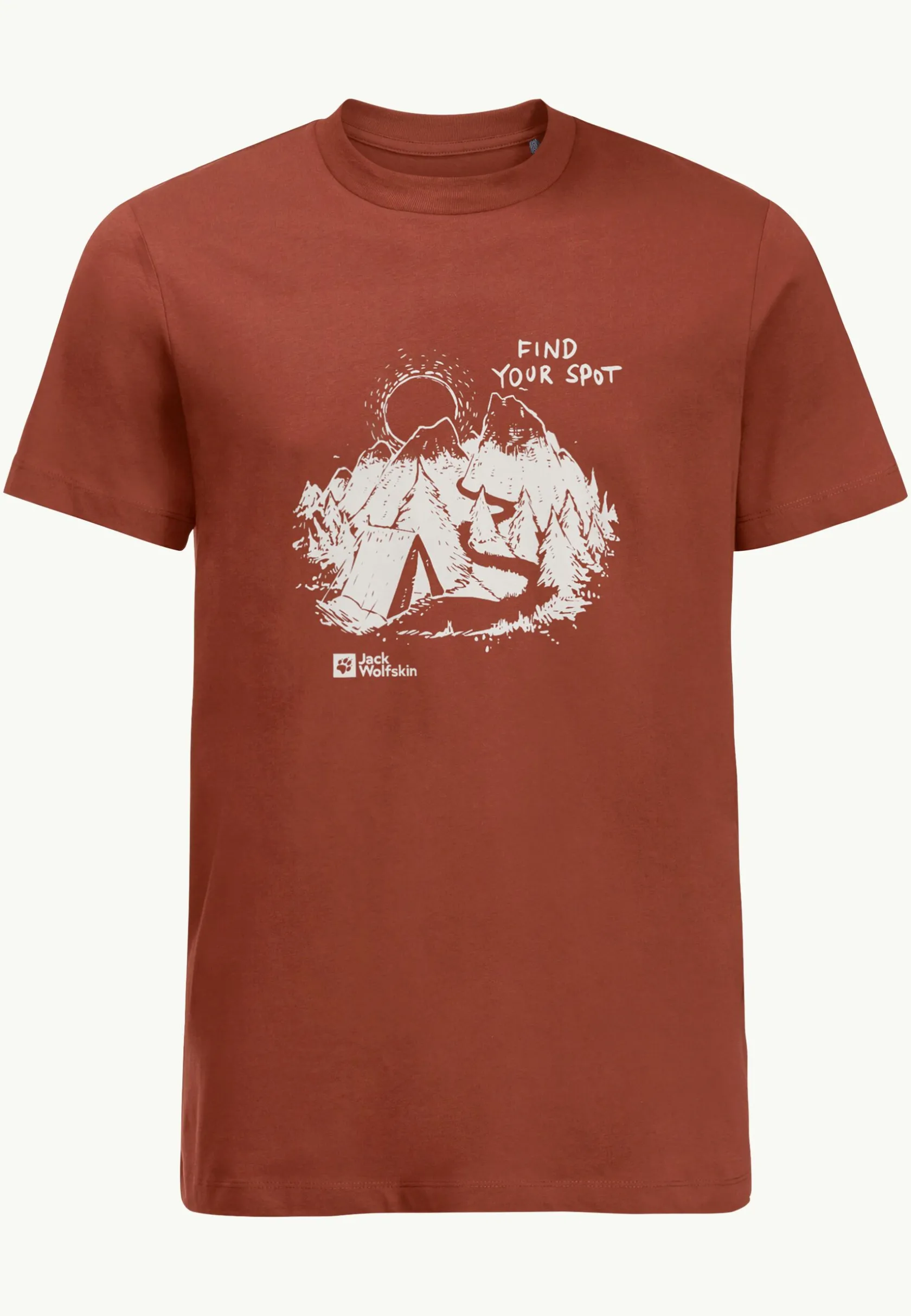 Jack Wolfskin Lifestyle|T-Shirts & Hauts Manches Longues-Find Your Spot T M