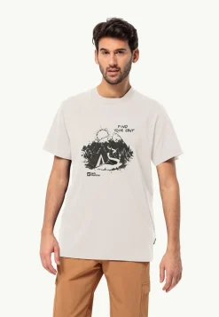 Jack Wolfskin Lifestyle|T-Shirts & Hauts Manches Longues-Find Your Spot T M