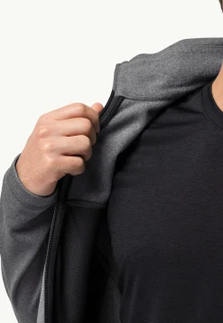 Jack Wolfskin Randonnée|Vestes Intermédiaires-Fortberg Fz M