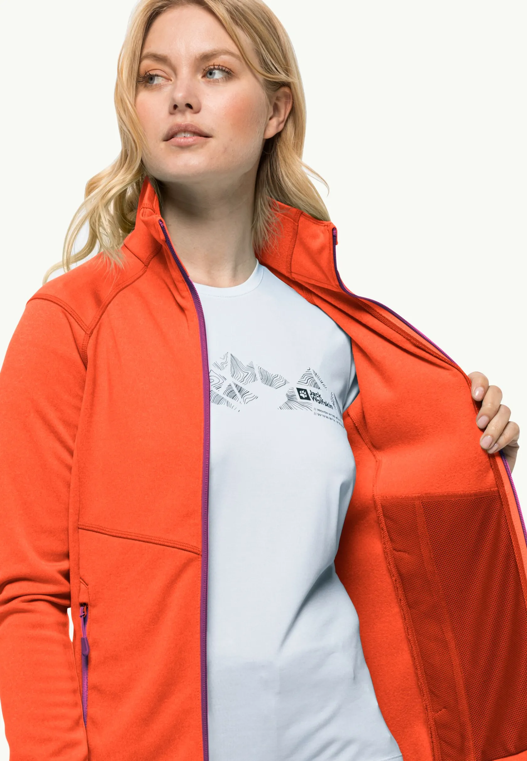 Jack Wolfskin Randonnée|Polaire-Fortberg Fz W