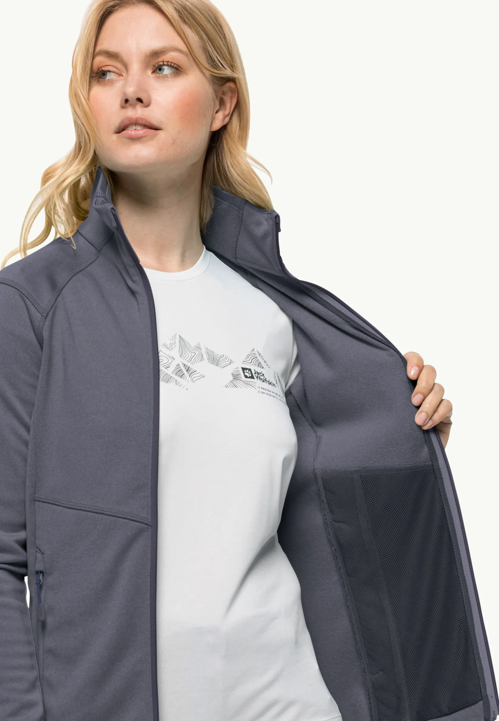 Jack Wolfskin Randonnée|Polaire-Fortberg Fz W