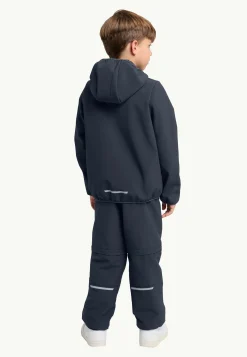 Jack Wolfskin Vestes Intermédiaires|Vestes Coupe-Vent-Fourwinds Jacket Kids
