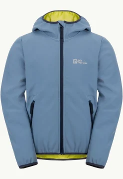 Jack Wolfskin Vestes Intermédiaires|Vestes Coupe-Vent-Fourwinds Jacket Kids