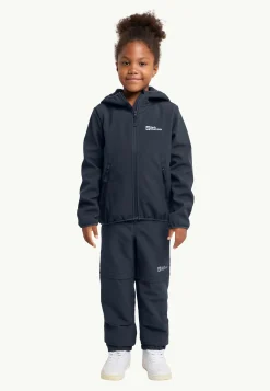 Jack Wolfskin Vestes Intermédiaires|Vestes Coupe-Vent-Fourwinds Jacket Kids