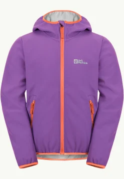 Jack Wolfskin Vestes Intermédiaires|Vestes Coupe-Vent-Fourwinds Jacket Kids