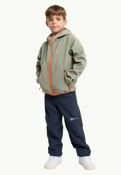 Jack Wolfskin Vestes Intermédiaires|Vestes Coupe-Vent-Fourwinds Jacket Kids
