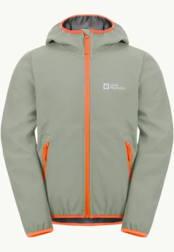 Jack Wolfskin Vestes Intermédiaires|Vestes Coupe-Vent-Fourwinds Jacket Kids