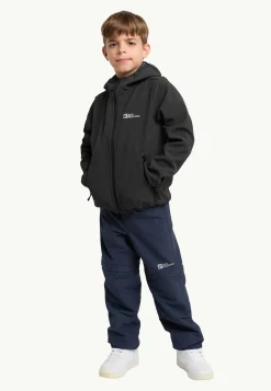 Jack Wolfskin Vestes Intermédiaires|Vestes Coupe-Vent-Fourwinds Jacket Kids