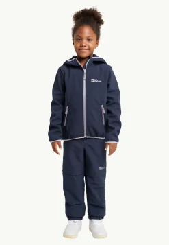 Jack Wolfskin Vestes Intermédiaires|Vestes Coupe-Vent-Fourwinds Jacket Kids