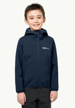 Jack Wolfskin Vestes Intermédiaires|Vestes Coupe-Vent-Fourwinds Jacket Kids