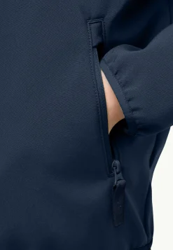 Jack Wolfskin Vestes Intermédiaires|Vestes Coupe-Vent-Fourwinds Jacket Kids