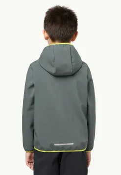 Jack Wolfskin Vestes Intermédiaires|Vestes Coupe-Vent-Fourwinds Jacket Kids