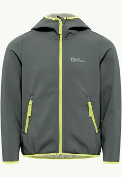 Jack Wolfskin Vestes Intermédiaires|Vestes Coupe-Vent-Fourwinds Jacket Kids