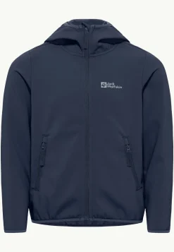 Jack Wolfskin Vestes Intermédiaires|Vestes Coupe-Vent-Fourwinds Jacket Kids