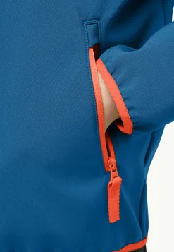 Jack Wolfskin Vestes Intermédiaires|Vestes Coupe-Vent-Fourwinds Jacket Kids