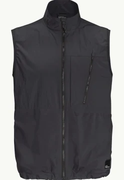 Jack Wolfskin Lifestyle|Lifestyle-Friedberger Vest granite black