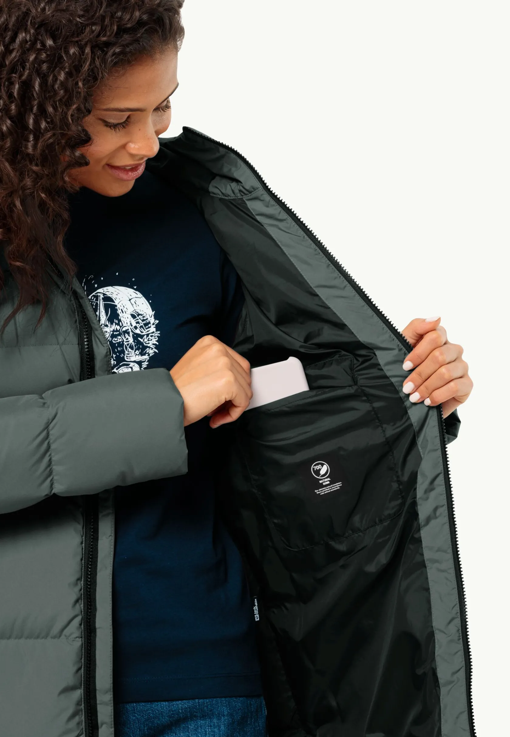 Jack Wolfskin Lifestyle|Vestes Intermédiaires-Frozen Lake Coat W Rds