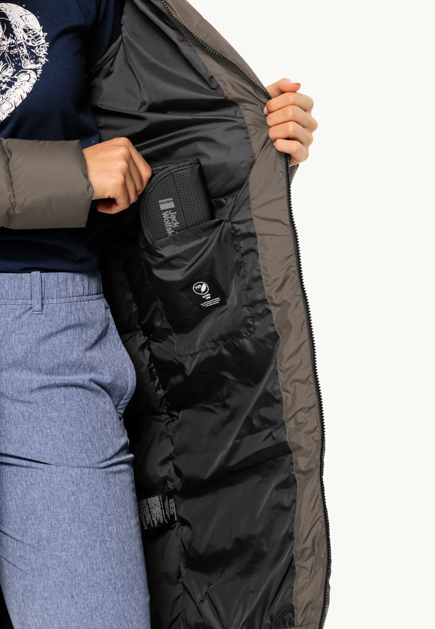 Jack Wolfskin Lifestyle|Vestes Intermédiaires-Frozen Palace Coat W Rds