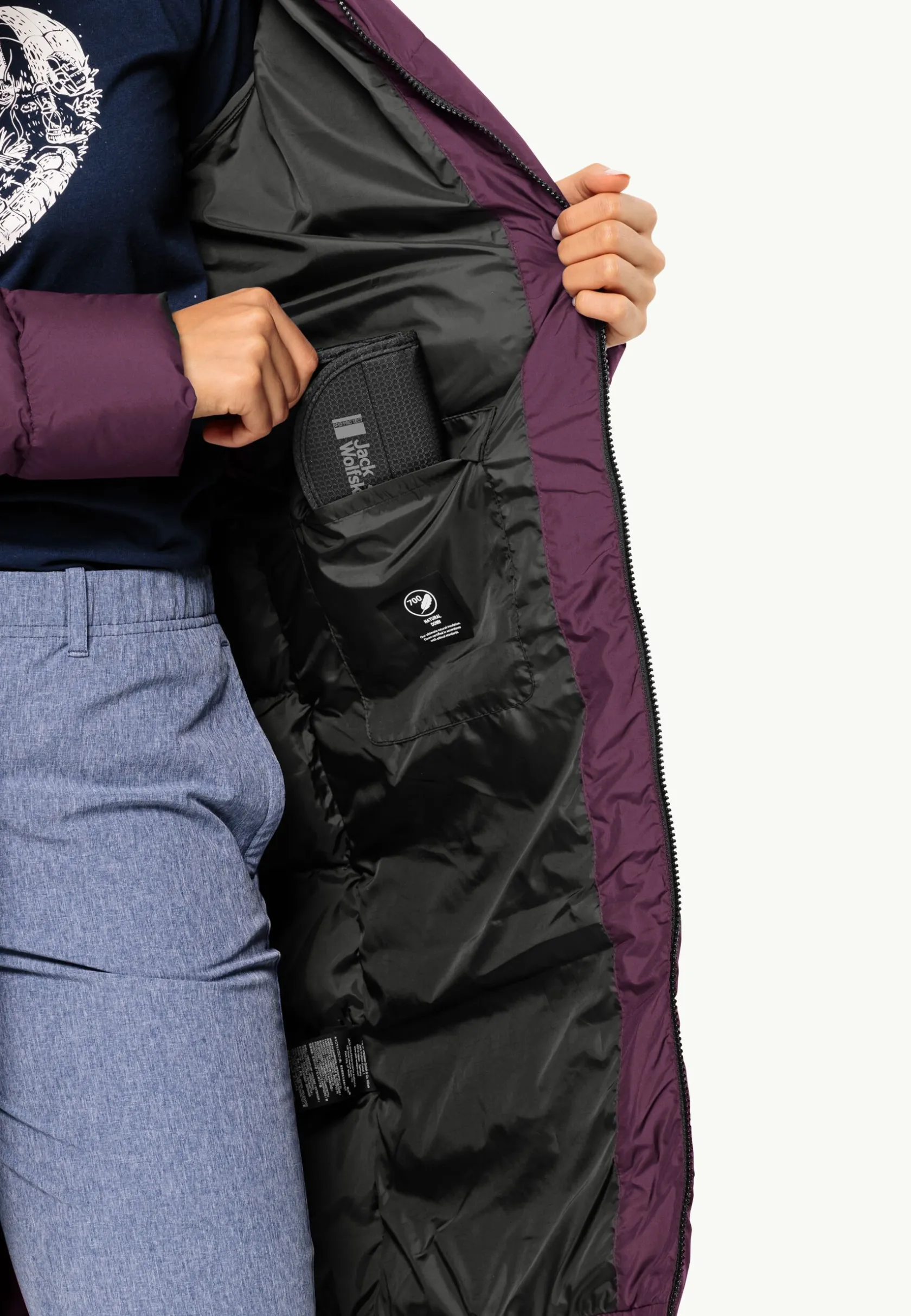 Jack Wolfskin Lifestyle|Vestes Intermédiaires-Frozen Palace Coat W Rds