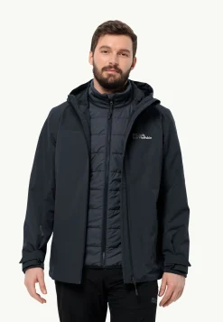 Jack Wolfskin Vestes Intermédiaires|Vestes De Pluie-Glaabach 3in1 Jkt M